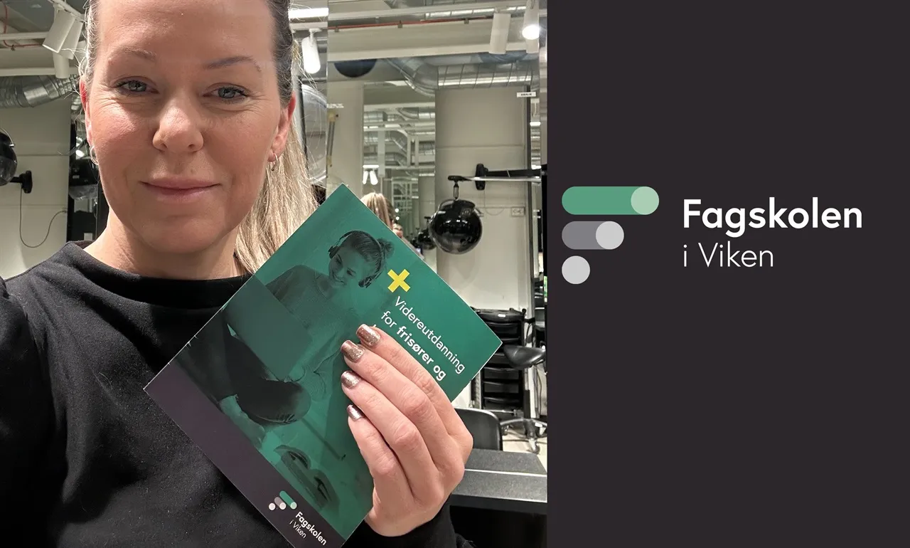 Fagskolen i Viken lanserer «Bedriftsutvikling i frisørfaget» - nettstudium med 30 studiepoeng
