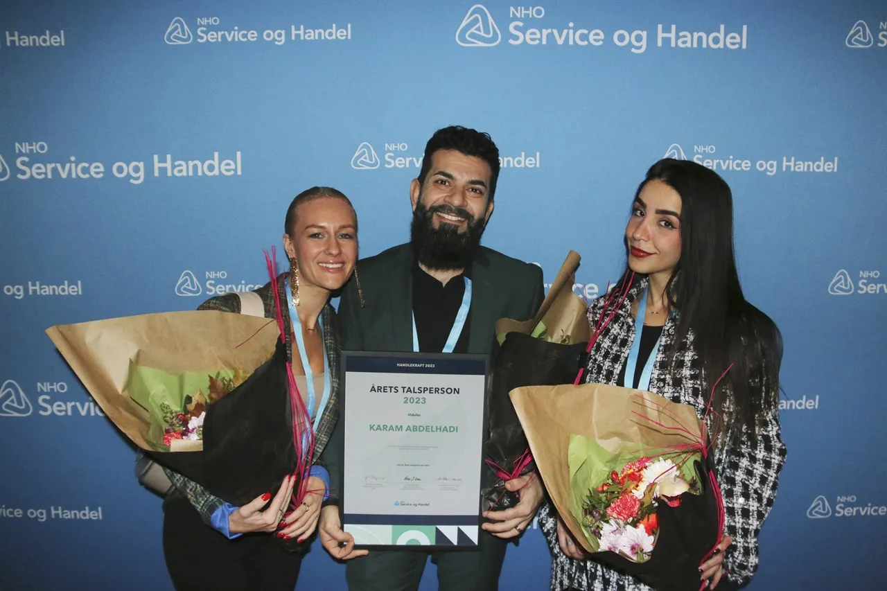 Karam Abdelhadi hedret som Årets Talsperson 2023