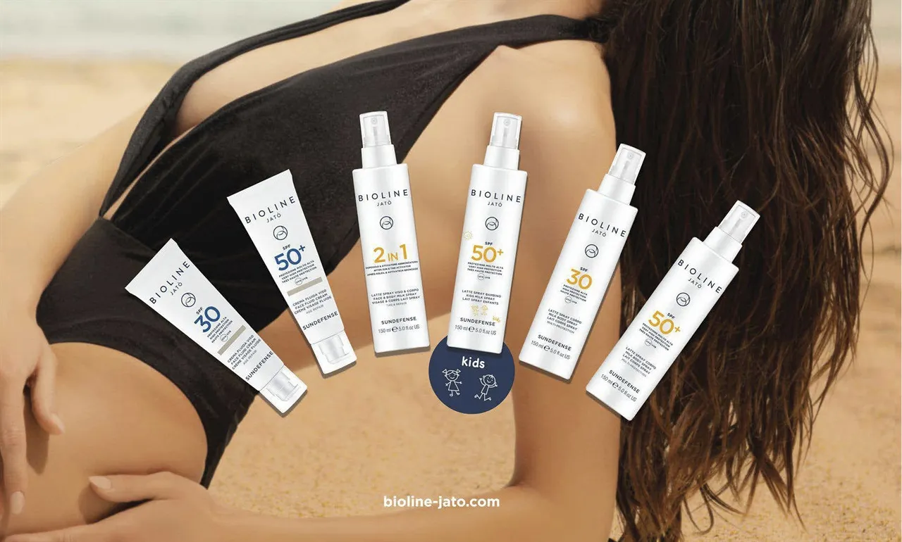 Bioline med full solbeskyttelse for barna