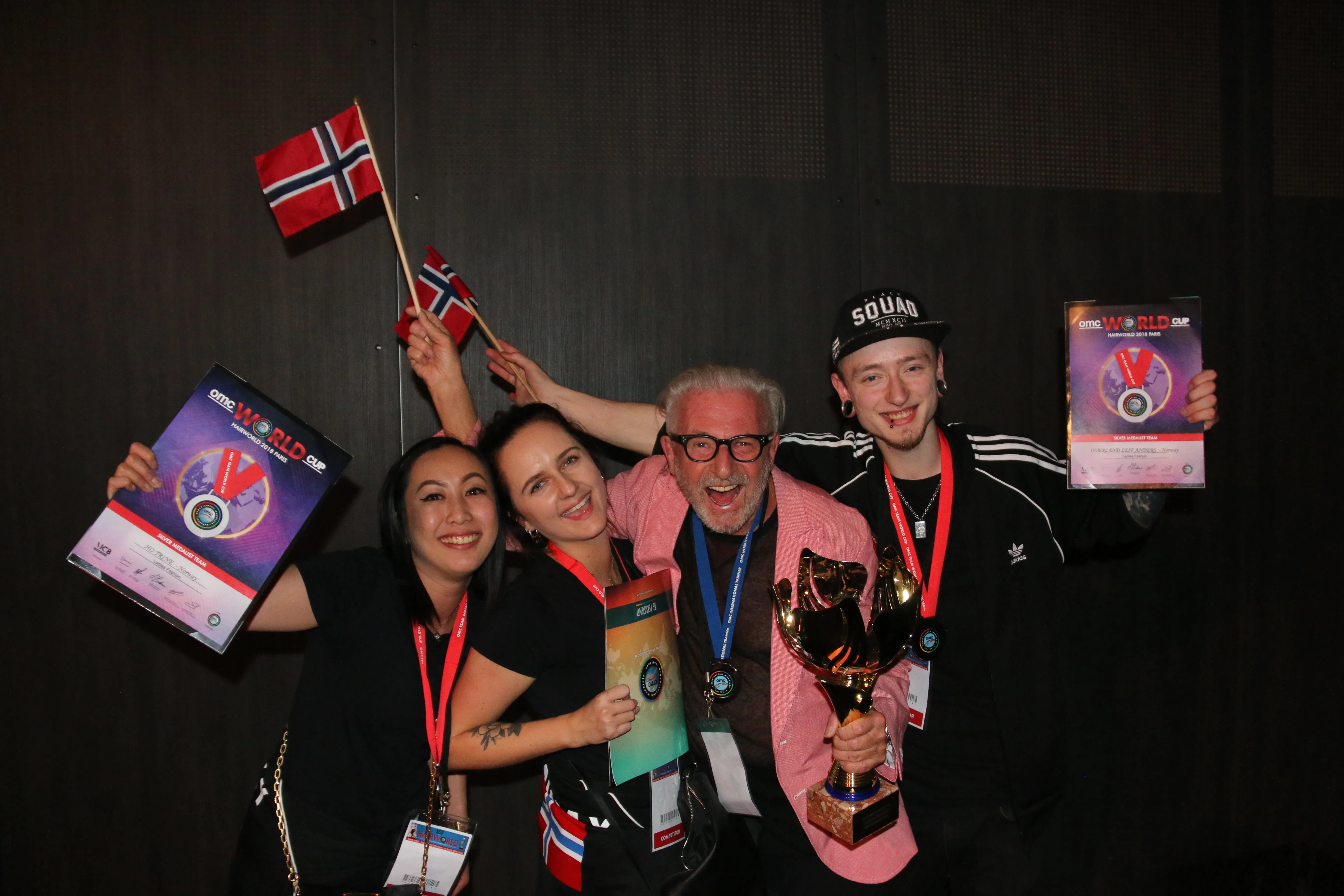 Norsk sølv i VM i frisering