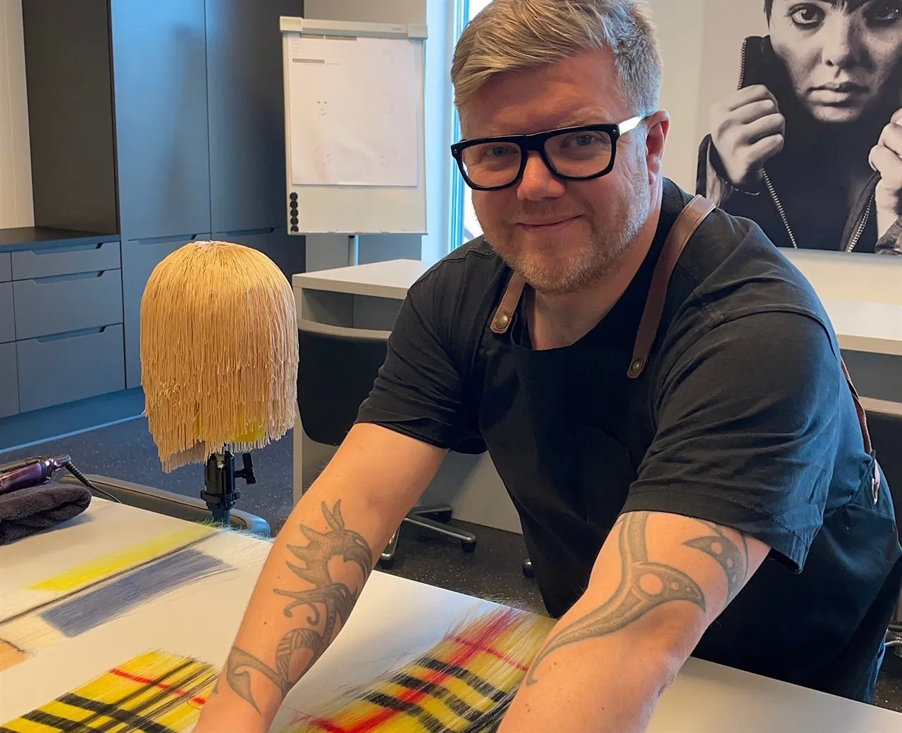 Peter Vonkunz Brun i celebert selskap