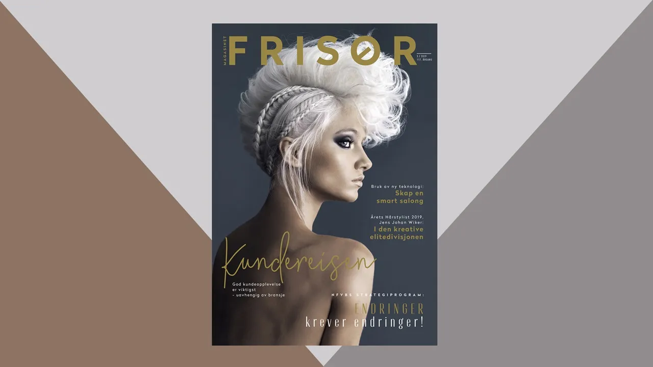 Magasinet FRISØRs sommerutgave er nå ute hos frisørene