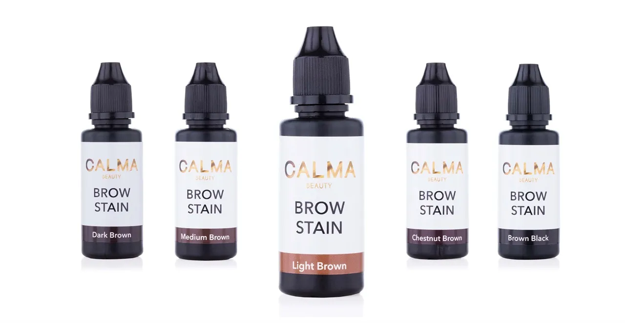 Kraftfulle brynsfarger med Brow Stain fra Calma Beauty