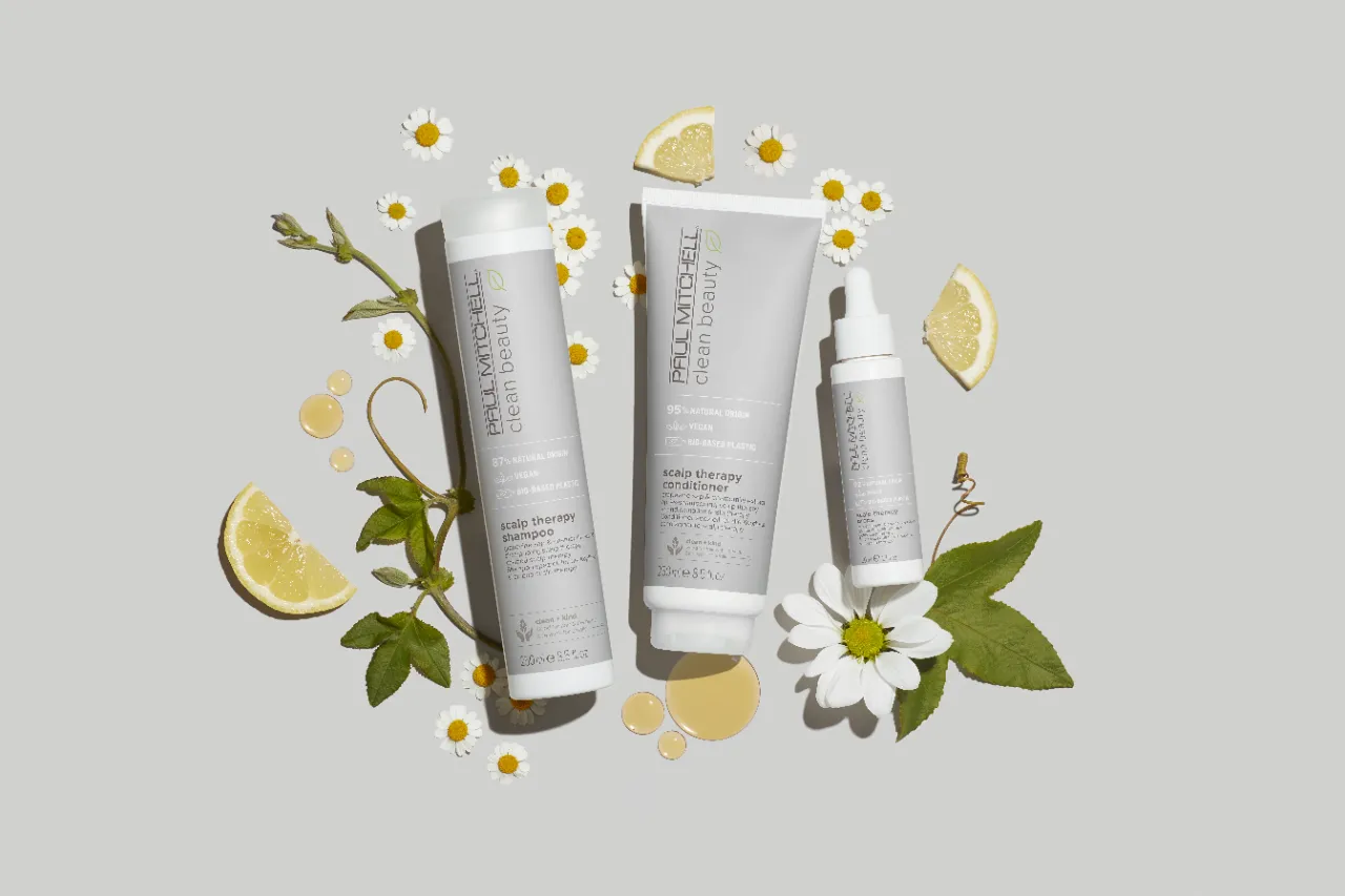 Nyhet fra Paul Mitchell: Clean Beauty Scalp Care med vindruesaft og kamille-ekstrakt